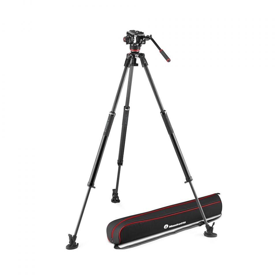 Manfrotto MVK504XSNGFC комплект Видео статив с глава 504X и карбонови крака 635 Fast