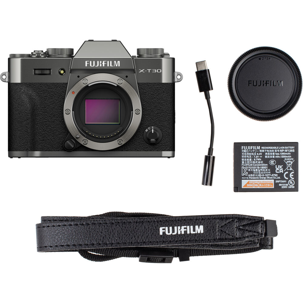 Фотоапарат Fujifilm X-T30 III (Charcoal Silver) с обектив Fujifilm XC 13-33mm f/3.5-6.3