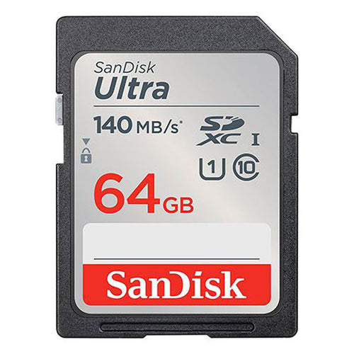Карта памет SanDisk 64gb Ultra SDXC,140MB/S, UHS-I, C10, U1, FULL HD