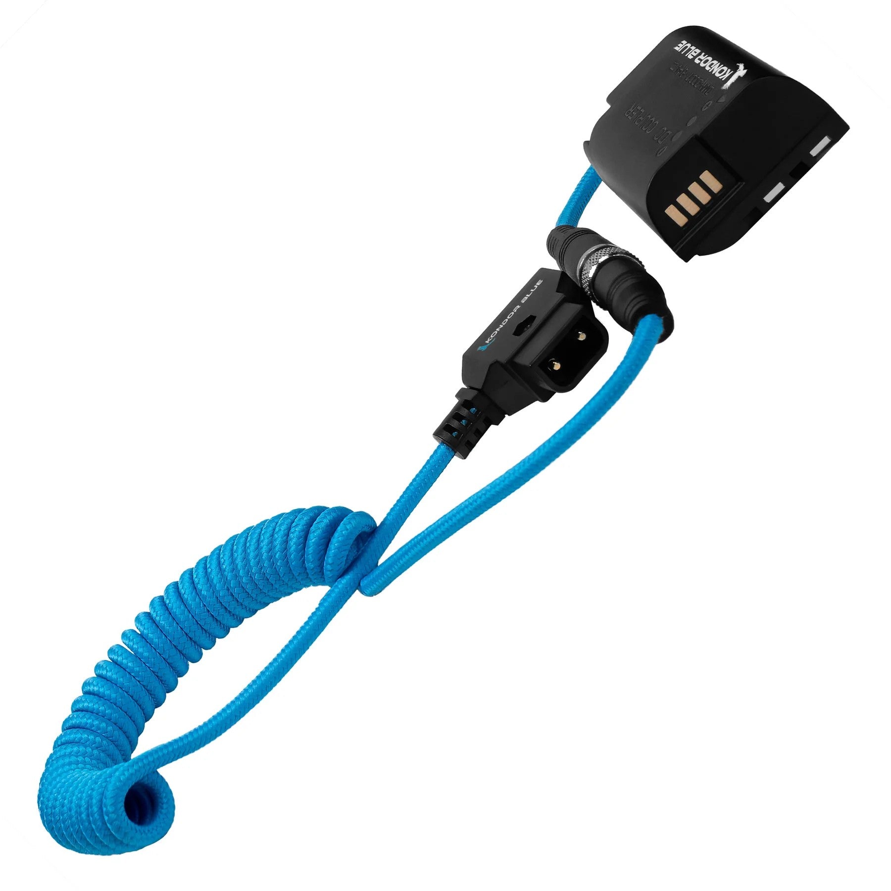 Kondor Blue D-Tap to Lumix GH6 S5II S5IIX DMW-BLK22 Dummy Battery Cable