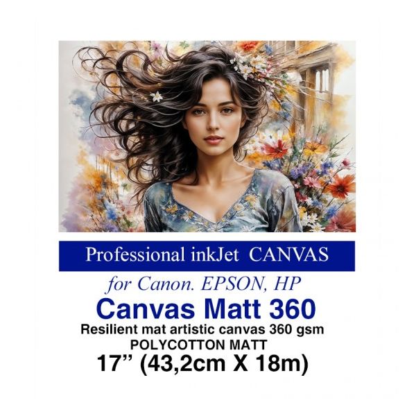 Канава Premium FineArt MAT 360 - 43.2см - 18м