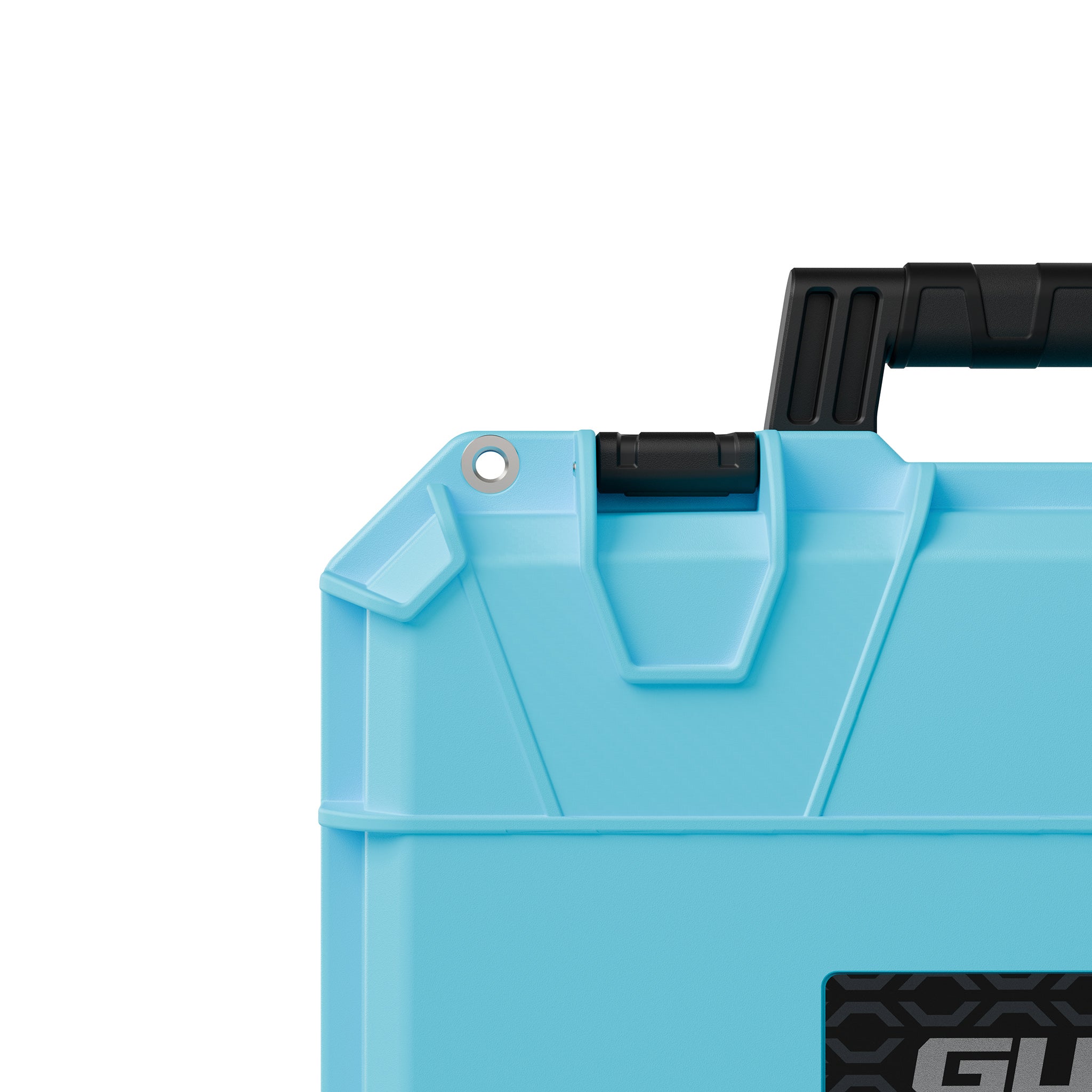 Твърд куфар GUTEK Tortoise T-230 Azure Blue - IP67