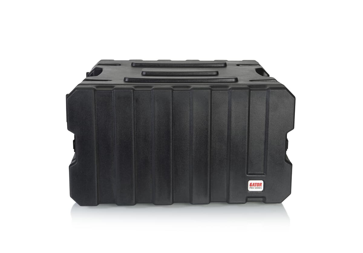 Аудио рак  Gator Frameworks 6U, 19 inches Deep Molded Audio Rack; w/ wheels