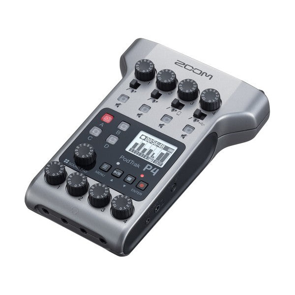 Подкаст интерфейс и рекордер ZOOM PodTrak P4