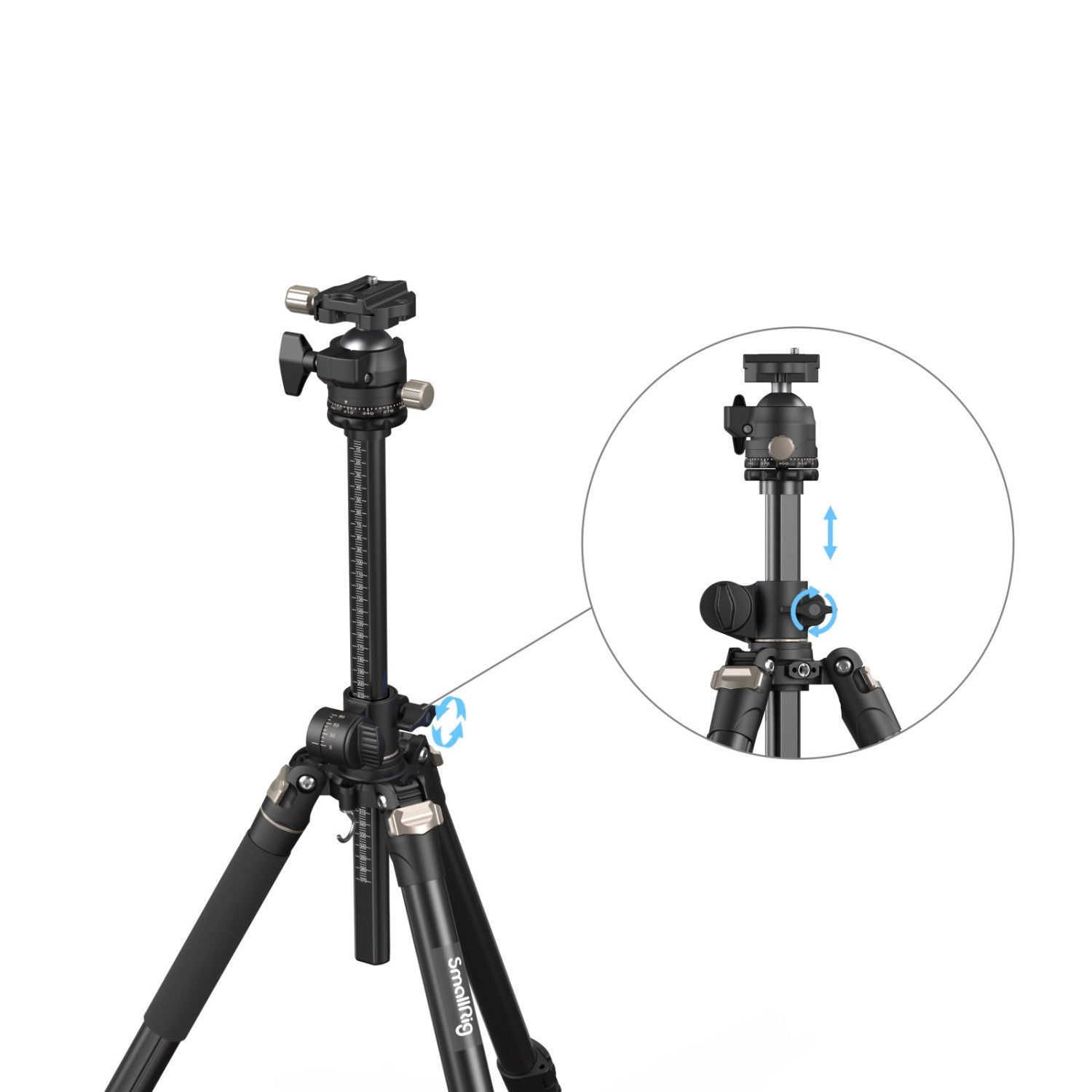 SmallRig Латерален статив с централна колона CT200