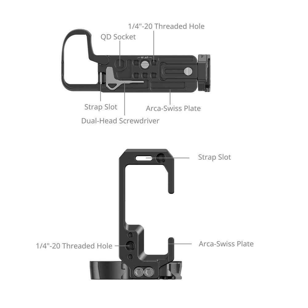 SmallRig L Монтажна Плоча за Nikon Z 6III 4523