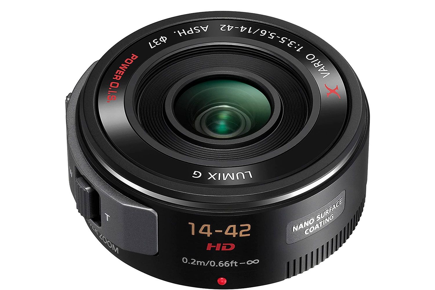 Panasonic LUMIX G X Vario Power Zoom Lens, 14-42mm f3.5-5.6 ASPH., Micro Four Thirds, POWER Optical I.S