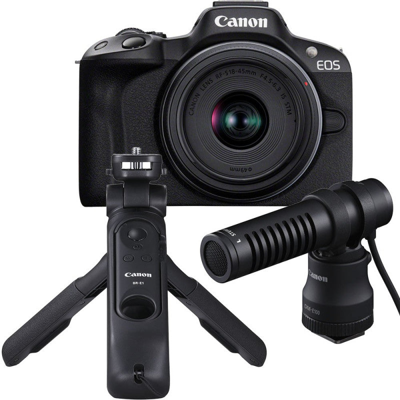 Фотоапарат Canon EOS R50 RF 18-45mm Content Creator Kit