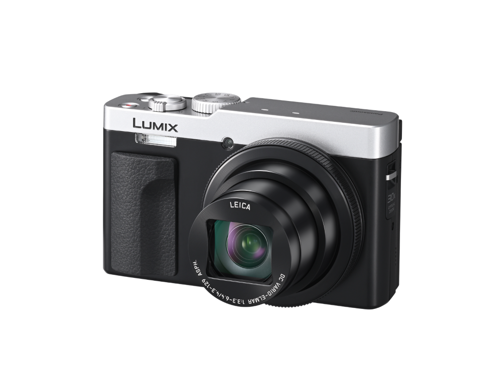 Фотоапарат Panasonic Lumix DC-TZ99 - 30x Оптичен зуум -24–720 mm - сребрист