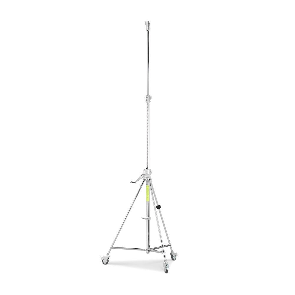 Manfrotto Avenger Wind Up Stand CS 3.9m/12.8' LowBoy 2R, Braked Wheels