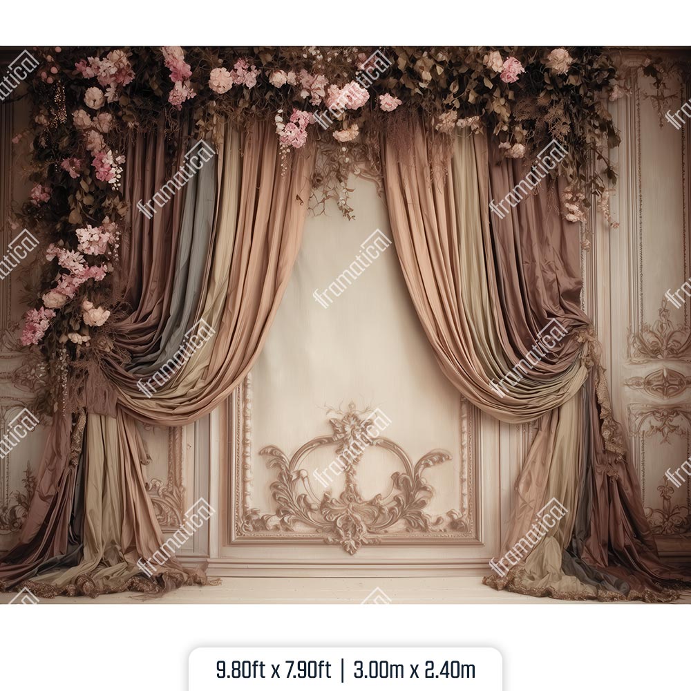 Текстилен фон - The Ivory Hall - 3.00m x 2.40m