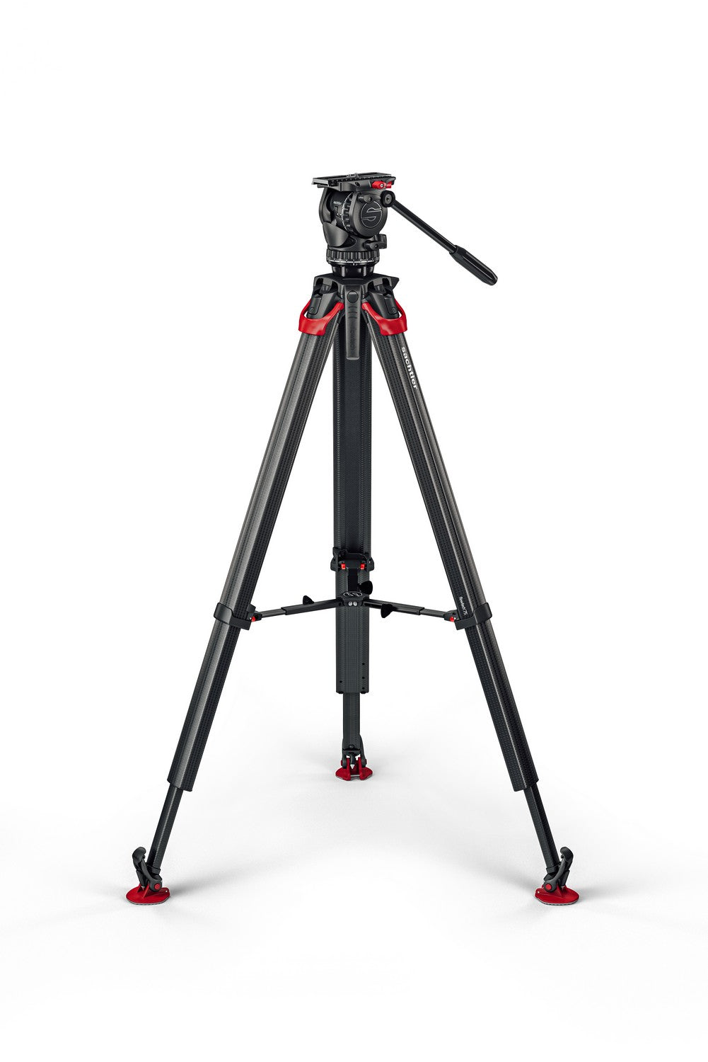 Видео статив комплект Sachtler System aktiv8 flowtech75 MS карбонов със система за бързо разпъване