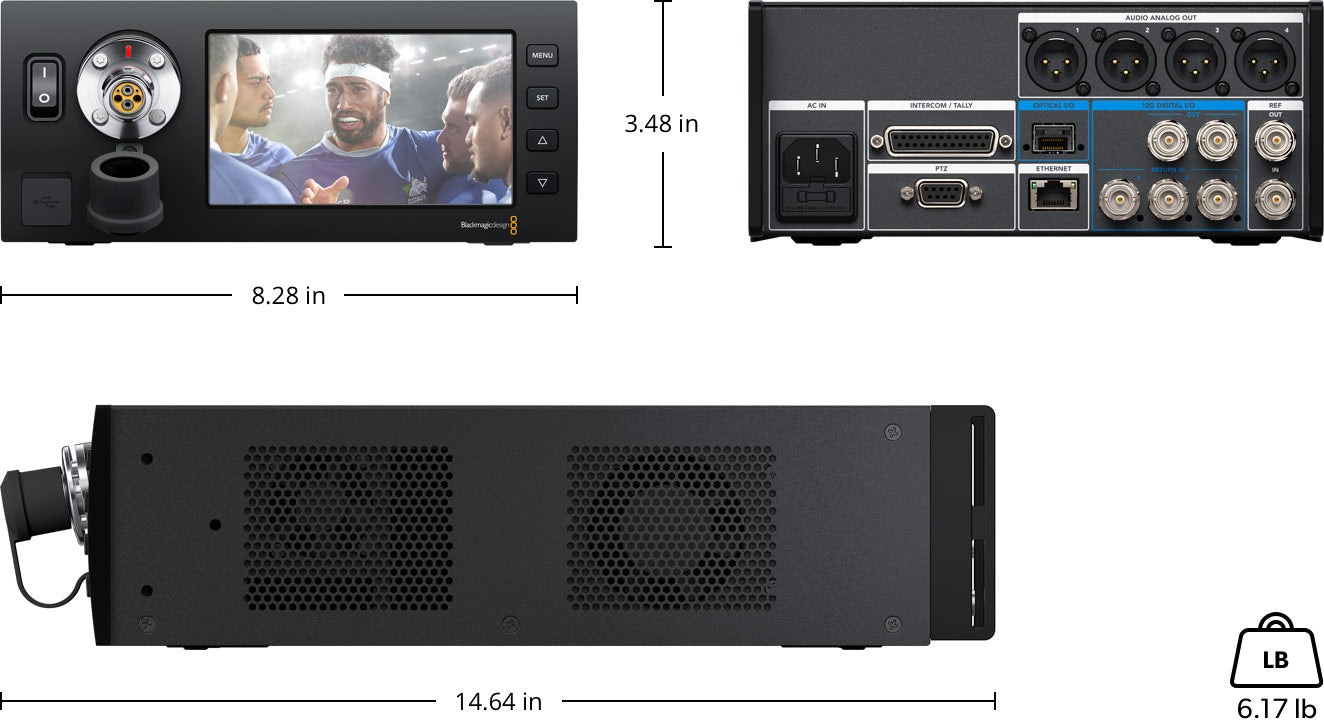 Blackmagic Studio Fiber Converter