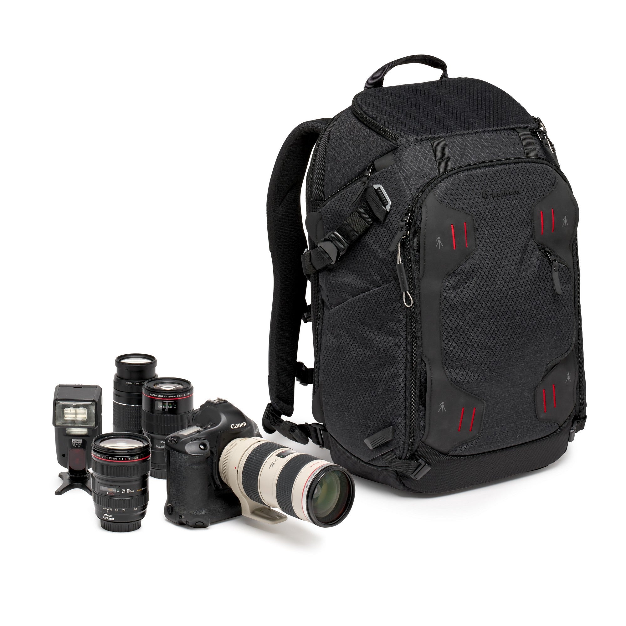 Manfrotto PRO Light Multiloader Camera Backpack M for DSLR/Camcorder - 17L