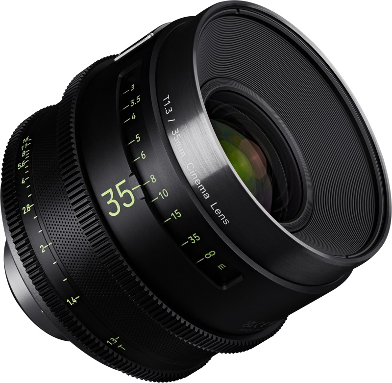 Кино обектив XEEN Meister 50mm T1.3 Sony E - 8K - Карбонов корпус