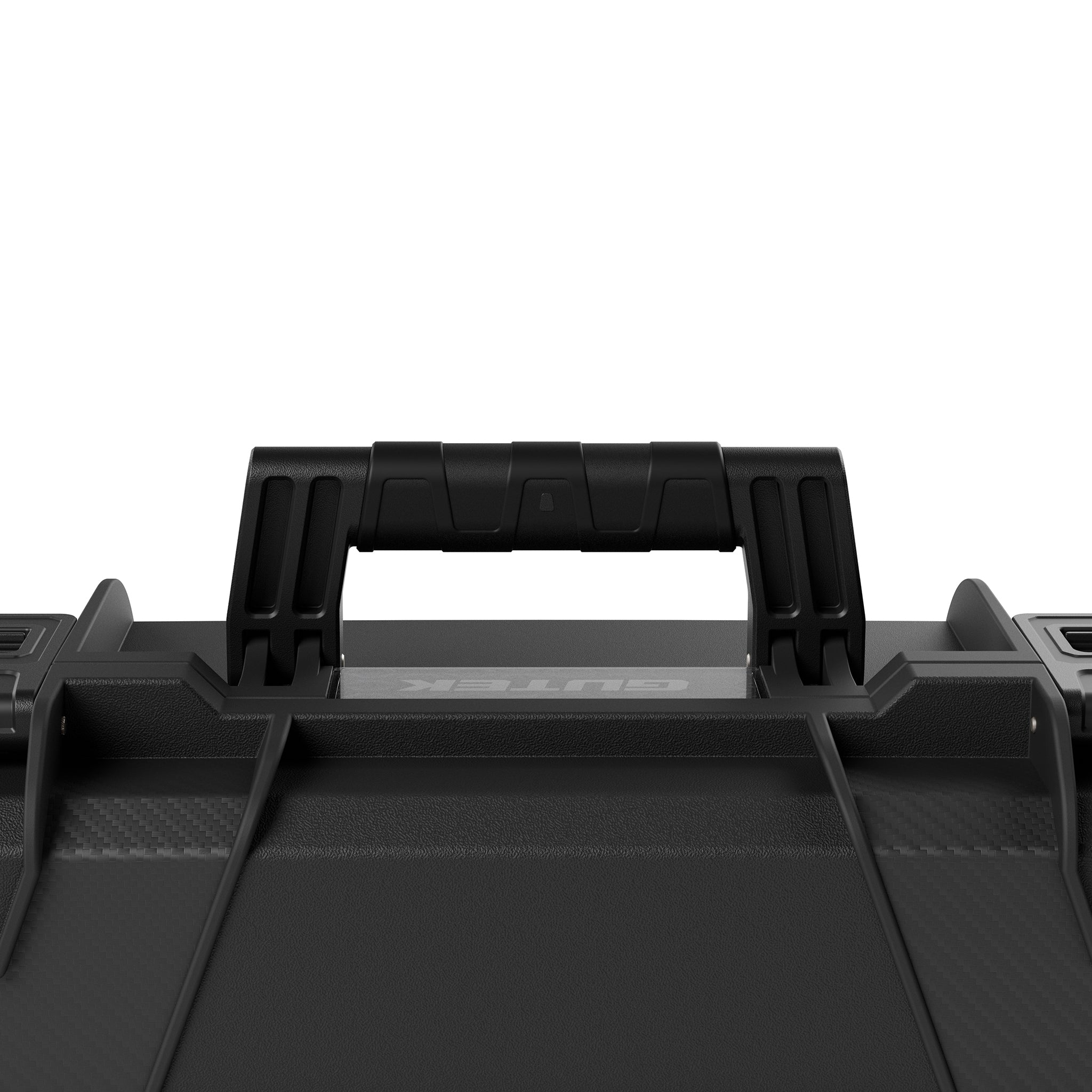 Твърд куфар с колелца GUTEK Tortoise T-300 Black - IP67