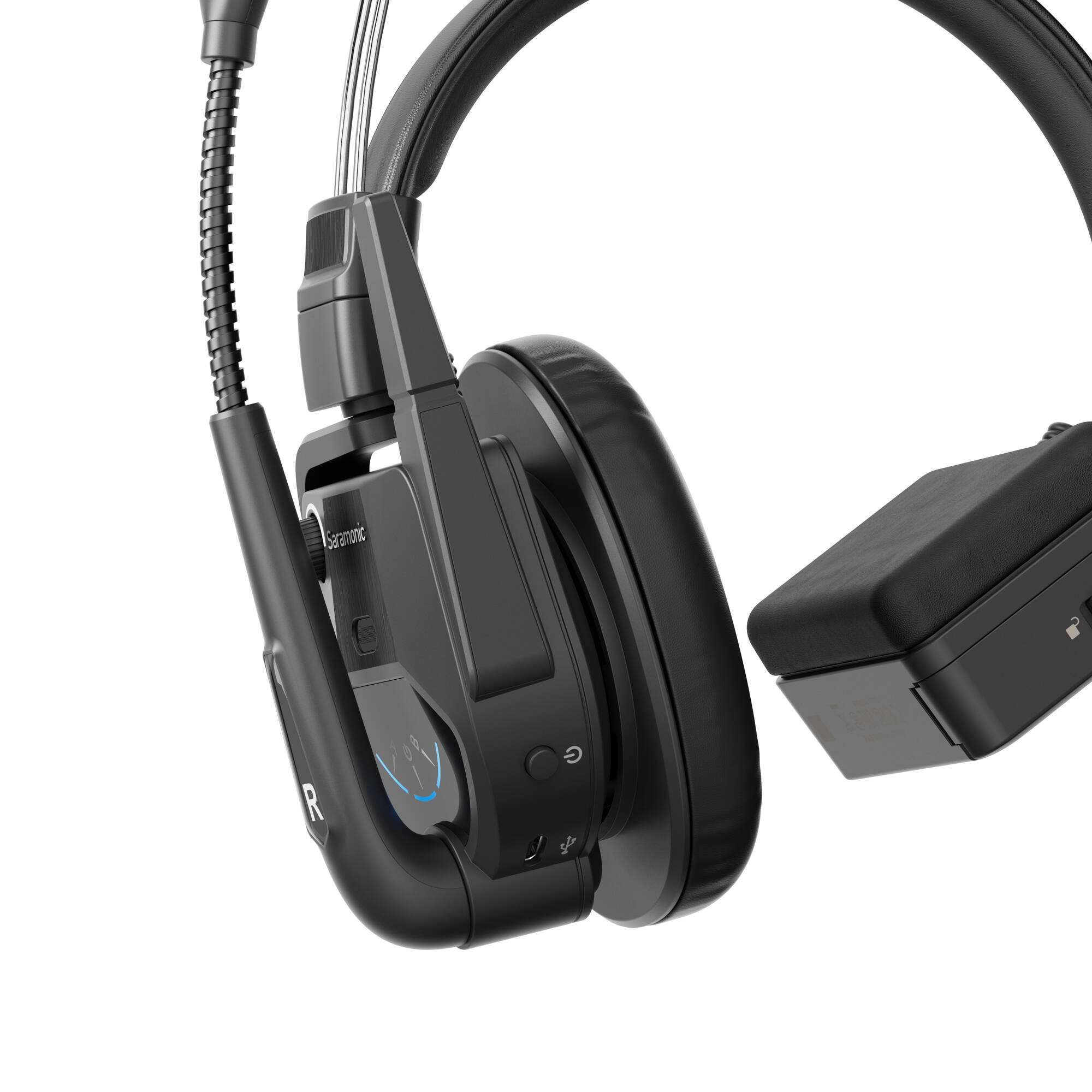 Интерком с 5 единични (1 мастър) слушалки Saramonic WiTalk9 WT5S Full-Duplex 1.9GHz DECT