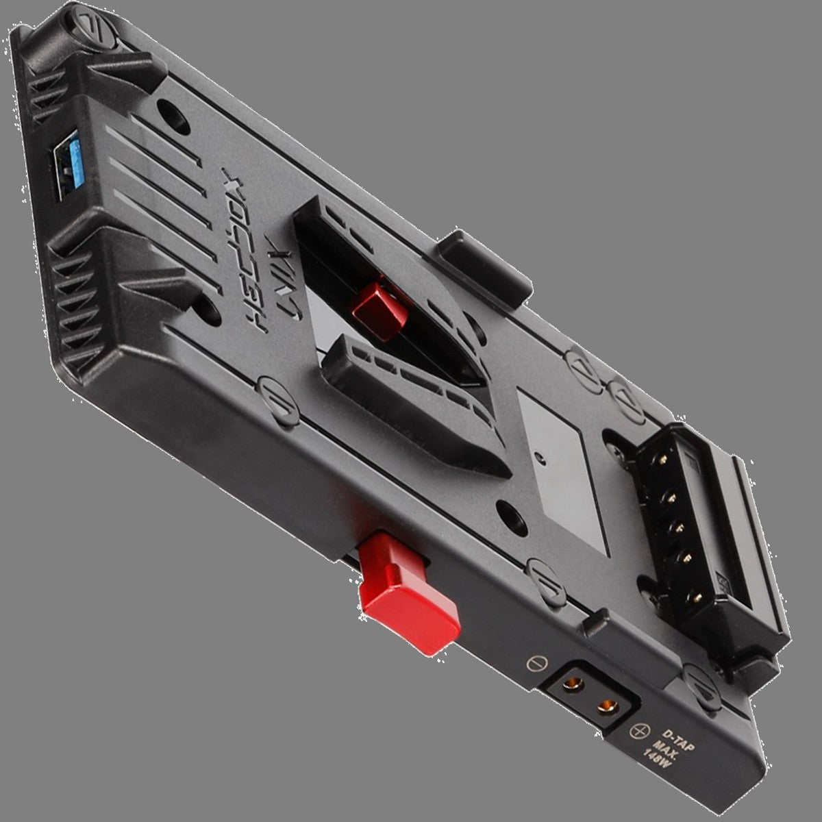 Hedbox Unix-12V V-Lock Adaptor Plate 3xD-tap, USB, & DC12V Internal Power Board