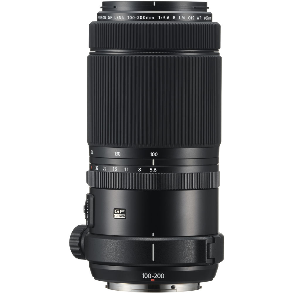 Обектив FUJIFILM GF 100-200mm f5.6 R LM OIS WR за средноформатни камери Fujifilm