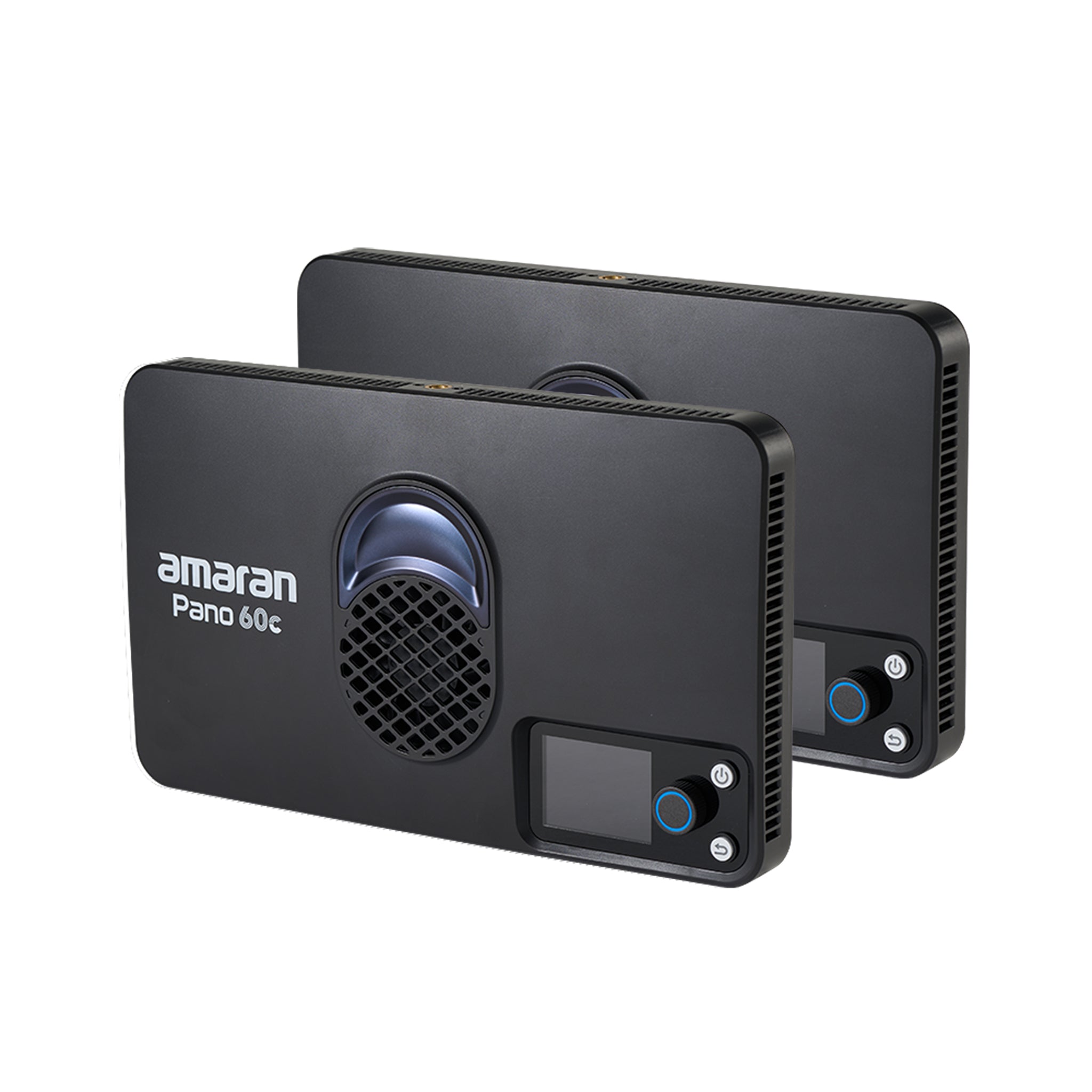 Комплект от 2 диодни панела Amaran Pano 60c RGBWW Charcoal