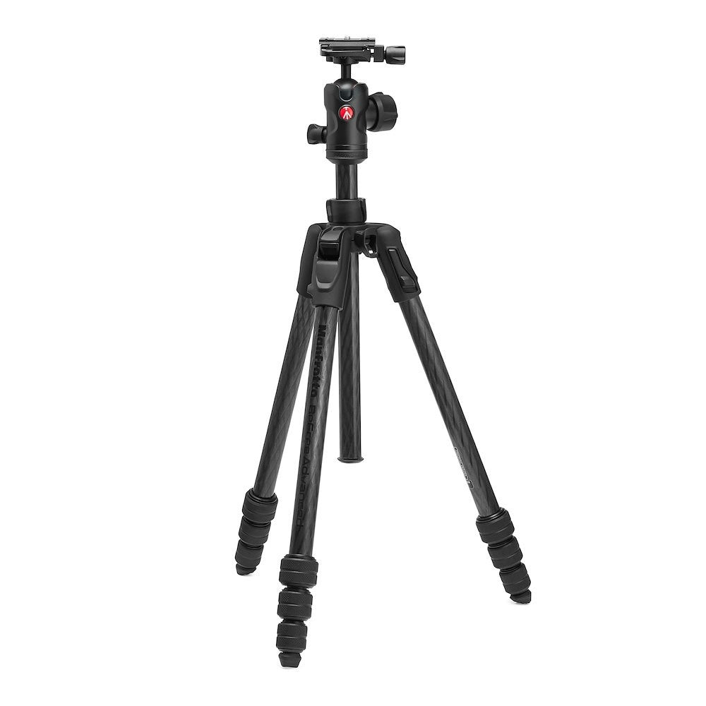 Туристически статив Manfrotto Befree Advanced AS с цанги - карбонов - 10г. Гаранция