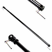 Telescopic tube for portable background system
