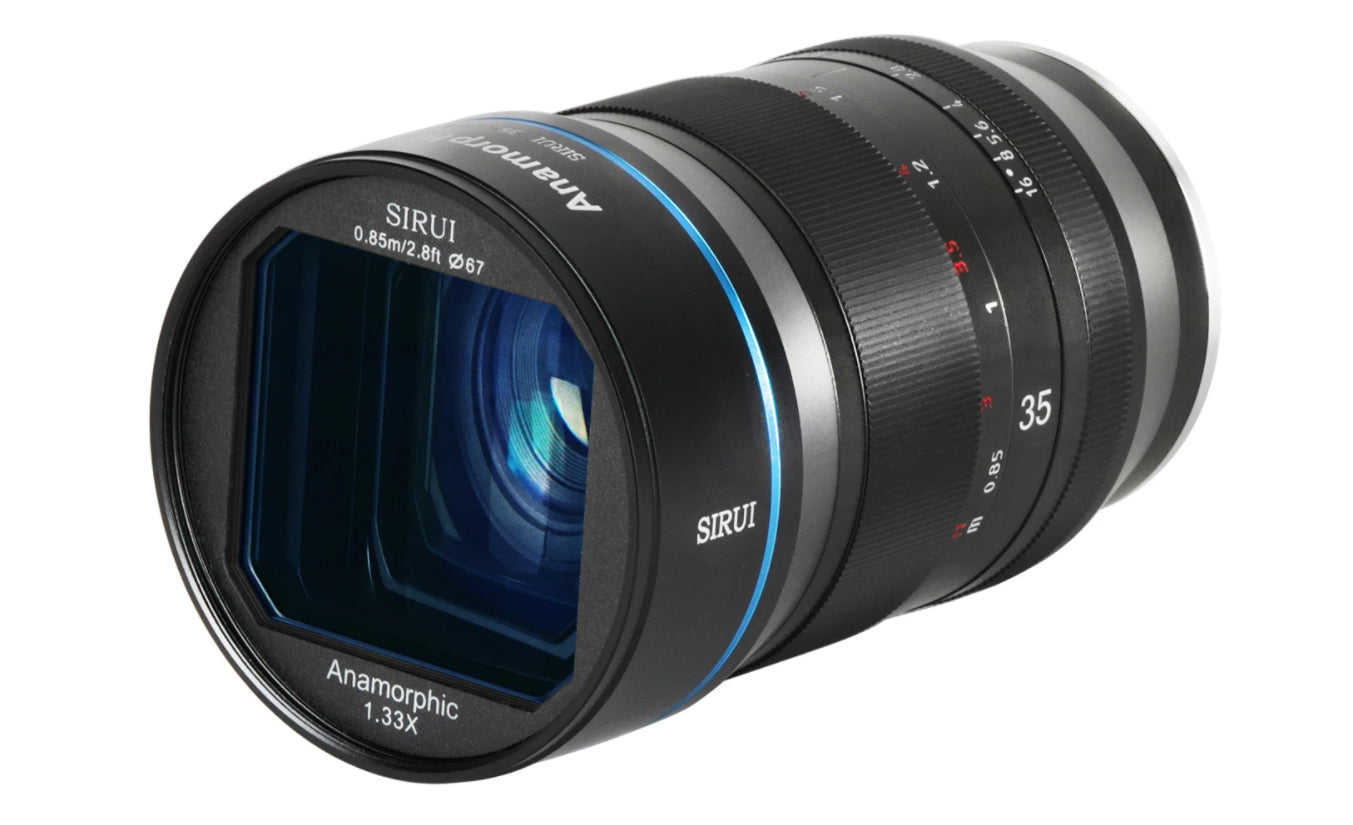 SIRUI 35mm f1.8 Anamorphic Lens 1.33x за MFT