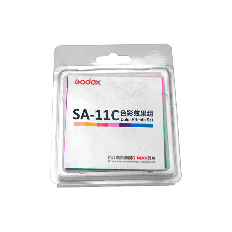 Комплект SA-11C ефектни цветни филтри за Godox S30