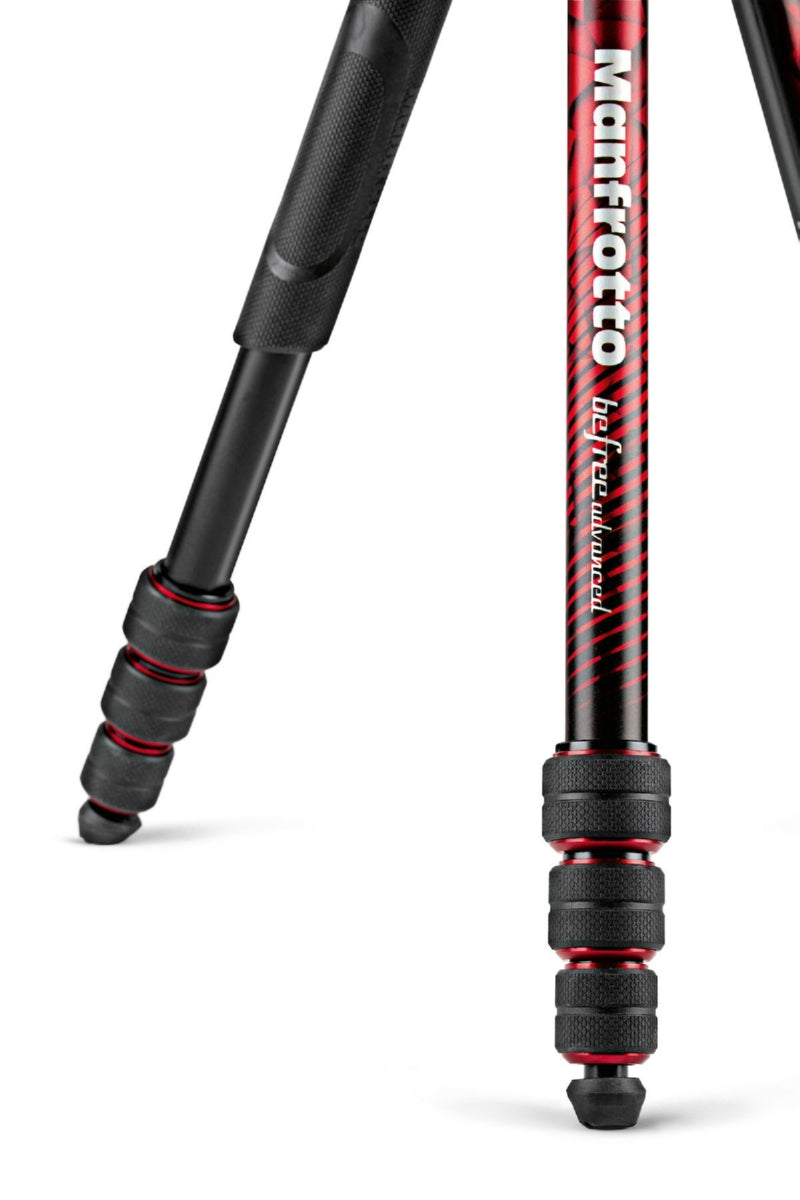 Туристически статив Manfrotto Befree Advanced - Червен - 10г. Гаранция