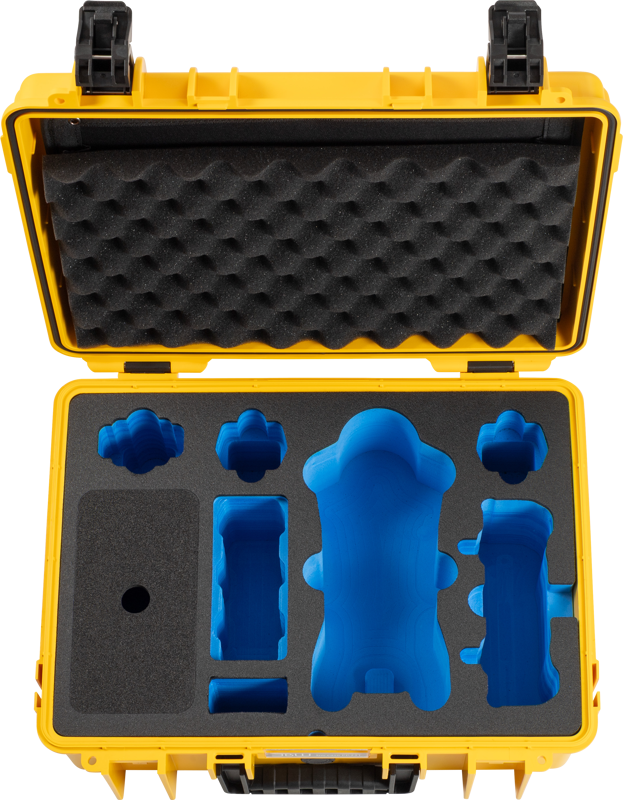 B&W Outdoor Cases Type 5000 for DJI Mavic 4 Pro - Yellow