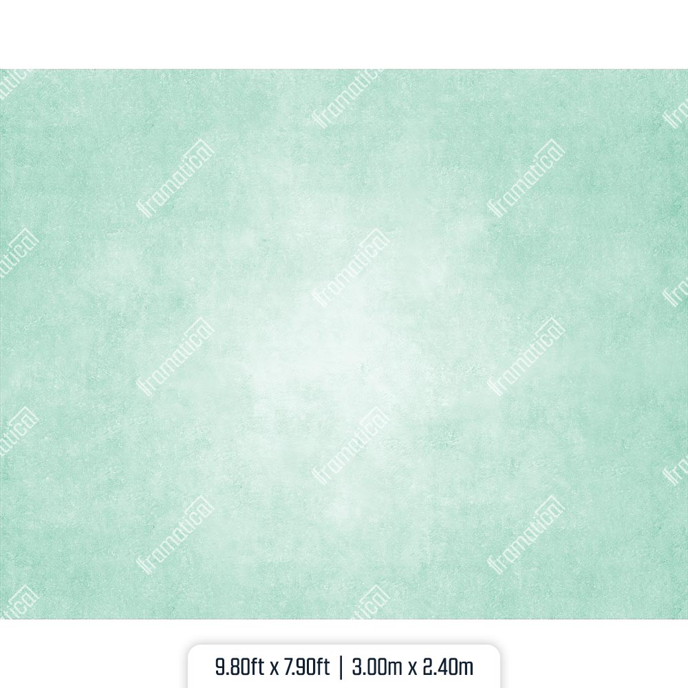 Текстилен фон - Pale Mint Garden - 3.00m x 2.40m