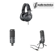 Промо к-т Audio-Technica Podcast lite - слушалки ATH-M20x и микрофон AT2040USB+
