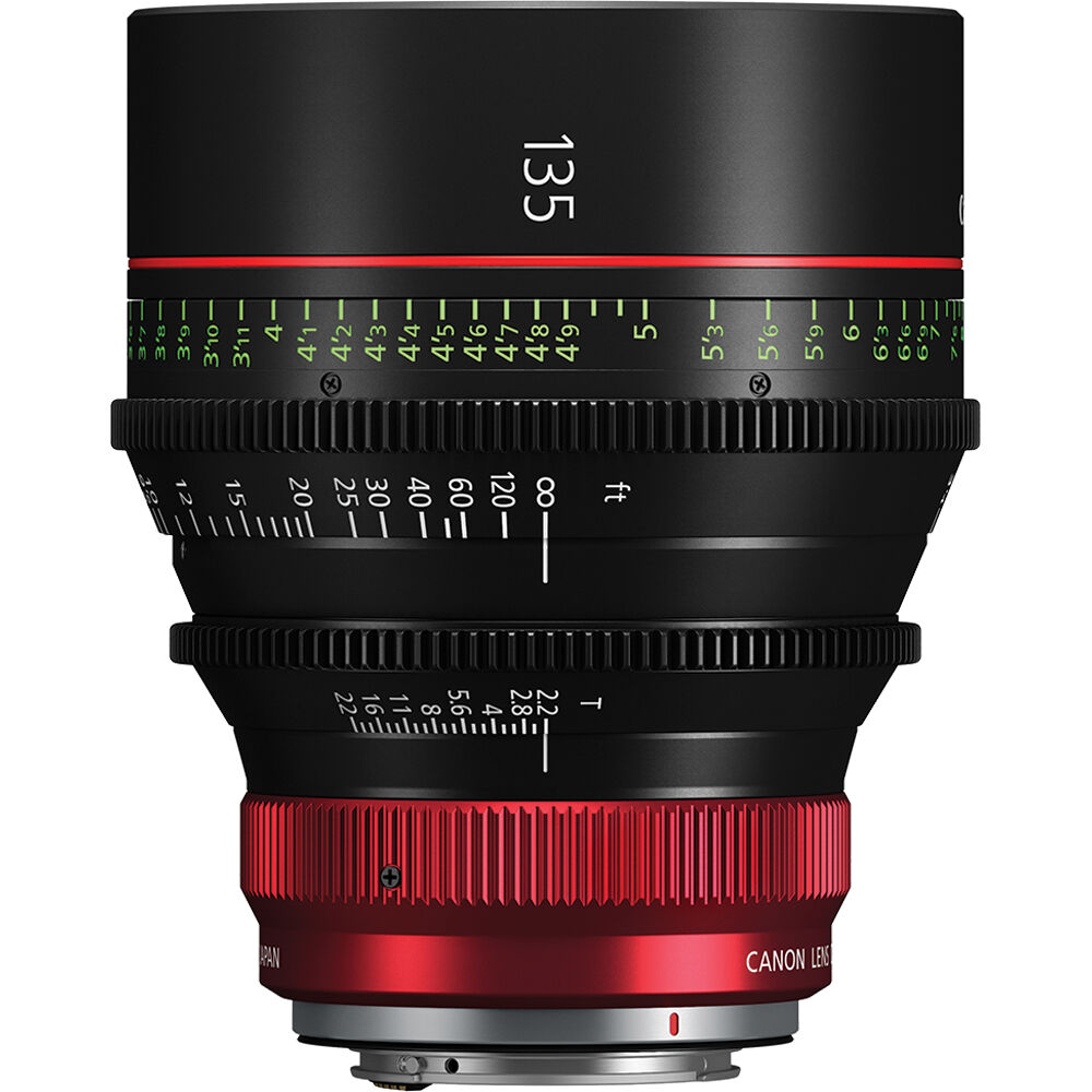 Кино обектив Canon CN-R 135mm T2.2 L F (метричен)