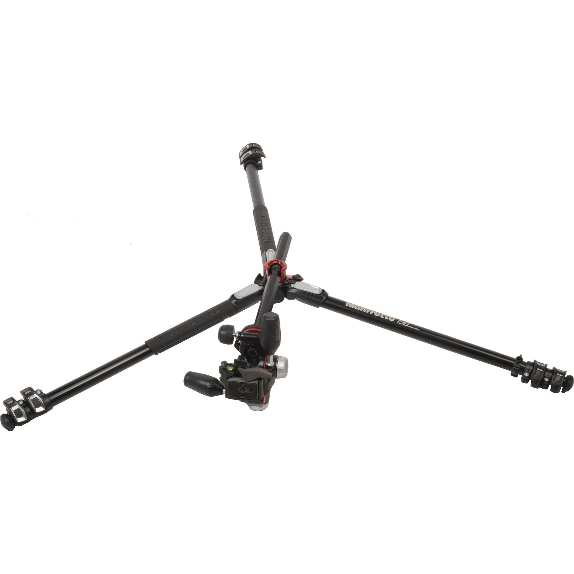 Manfrotto 190XPRO3 3 секционен статив с XPro 3-позиционна глава - 10г. гаранция