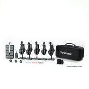 Интерком с 5 единични (1 мастър) слушалки Saramonic WiTalk9 WT5S Full-Duplex 1.9GHz DECT