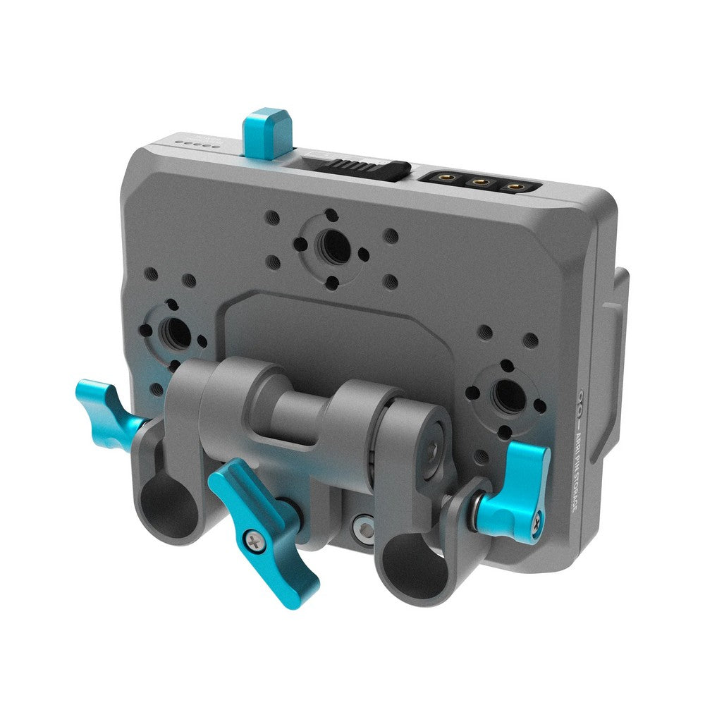 Kondor Blue V-Mount Pro Батерийна Плоча с Клампа за Тръби