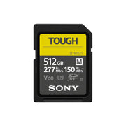 SD Memory Card Sony 512GB UHS-II SF-M512 TOUGH (R:277 W:150)