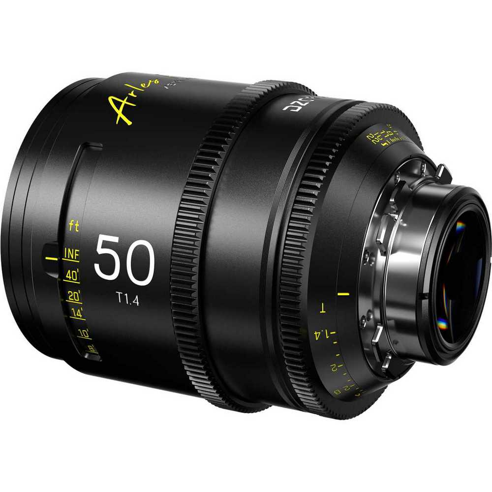 Обектив DZOFILM Arles Prime 50mm T1.4 (PL, Метрична скала)