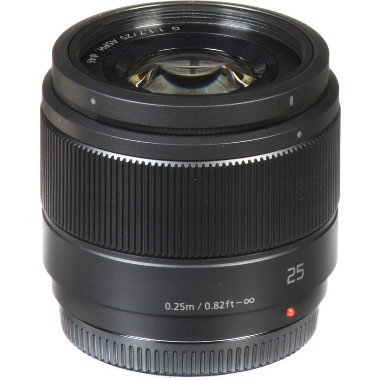 Обектив Panasonic 25mm f1.7 Asph - Черен