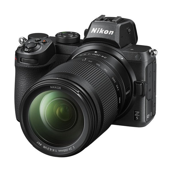 Фотоапарат Nikon Z5 Black + Обектив Nikon NIKKOR Z 24-200mm f4-6.3 VR