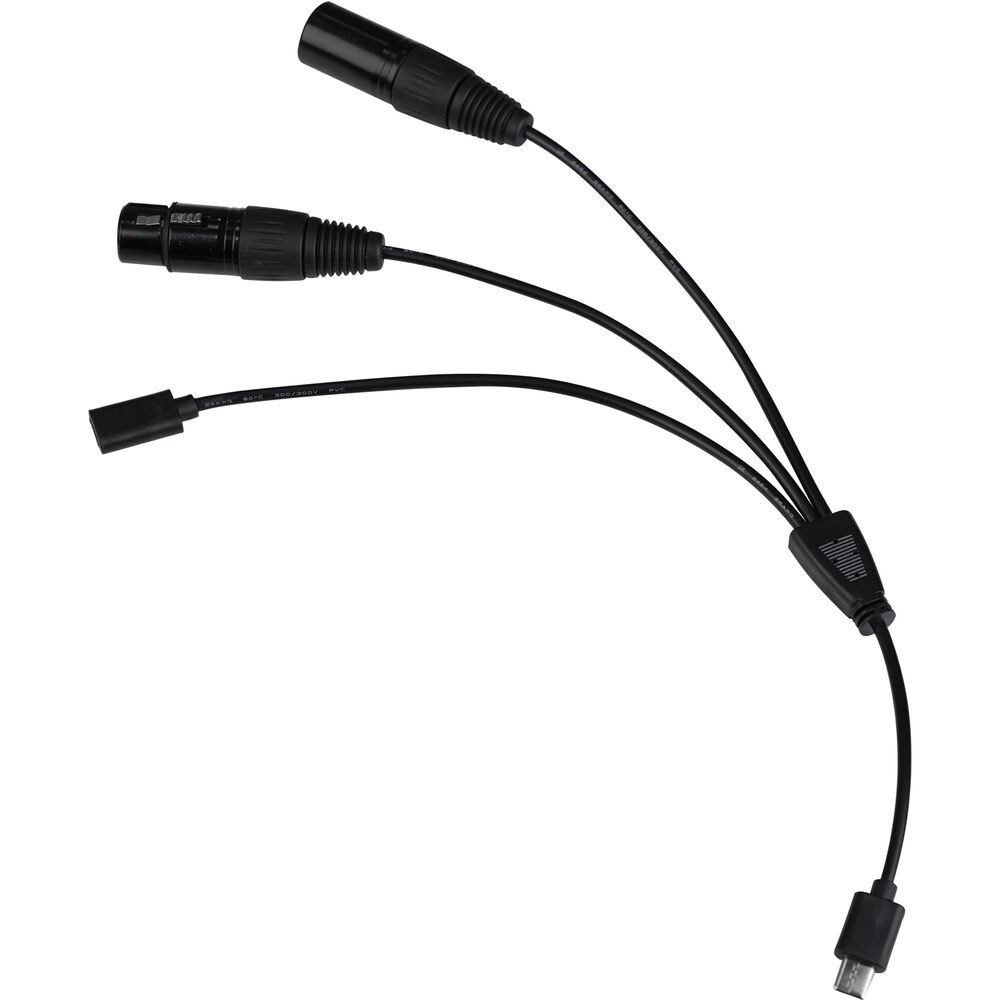 DMX кабел Nanlite USB-C за PavoBulb and PavoTube T8-7X