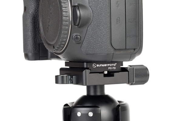 Sunwayfoto Custom Plate for Canon 7D