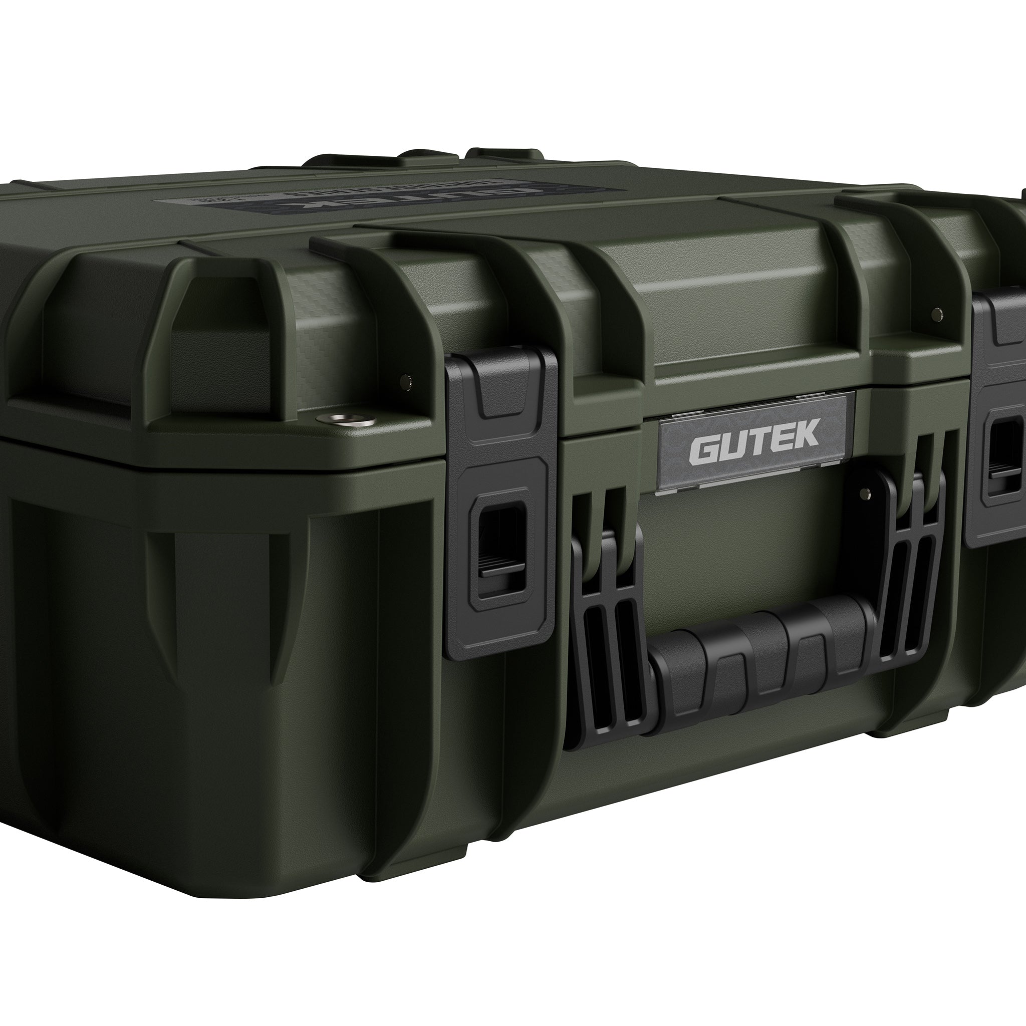 Твърд куфар GUTEK Tortoise T-230 Olive Drab Green - IP67