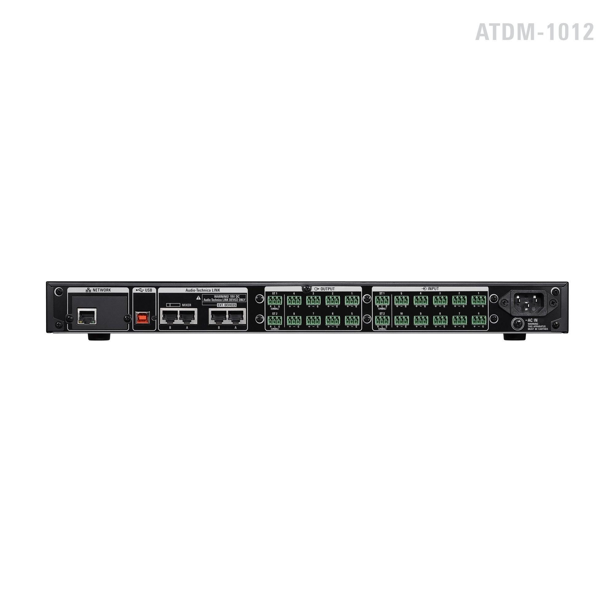 Audio-Technica ATDM-1012EU Digital Smartmixer- 10 input, 12 output (EU)