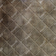 Brown Rustic Tile Mat Floor - 3.00m x 1.50m