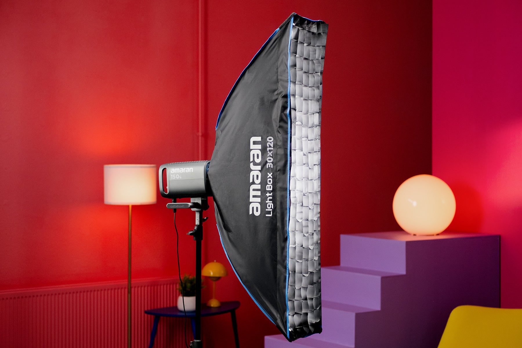 Правоъгълен софтбокс Amaran LightBox 30x120