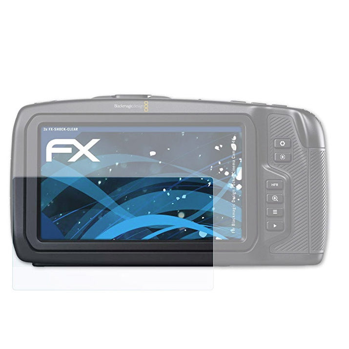 Shock-Absorbing Glass H9 Screen Protector for Blackmagic Design Pocket Cinema Camera 4K