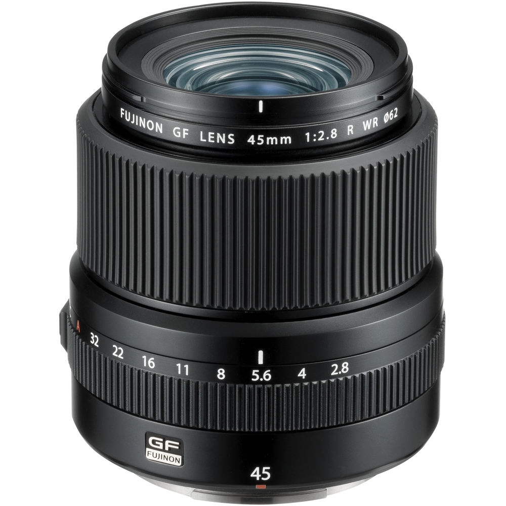 Обектив FUJIFILM GF 45mm f2.8 R WR за средноформатни камери Fujifilm