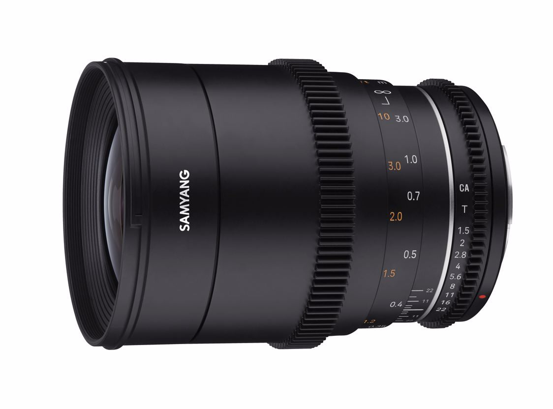 Samyang 35mm T1.5 VDSLR MK2 Fuji X