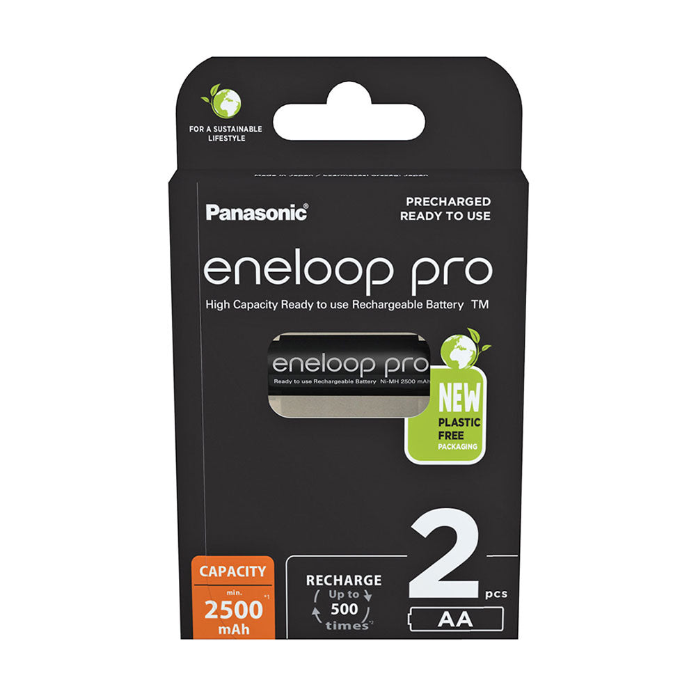 Panasonic Eneloop Pro AA 2500 mAh (2 pcs)